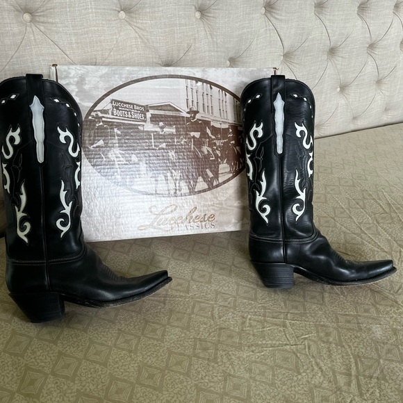 Lucchese Classics Cowboy Boots - Picture 3 of 10